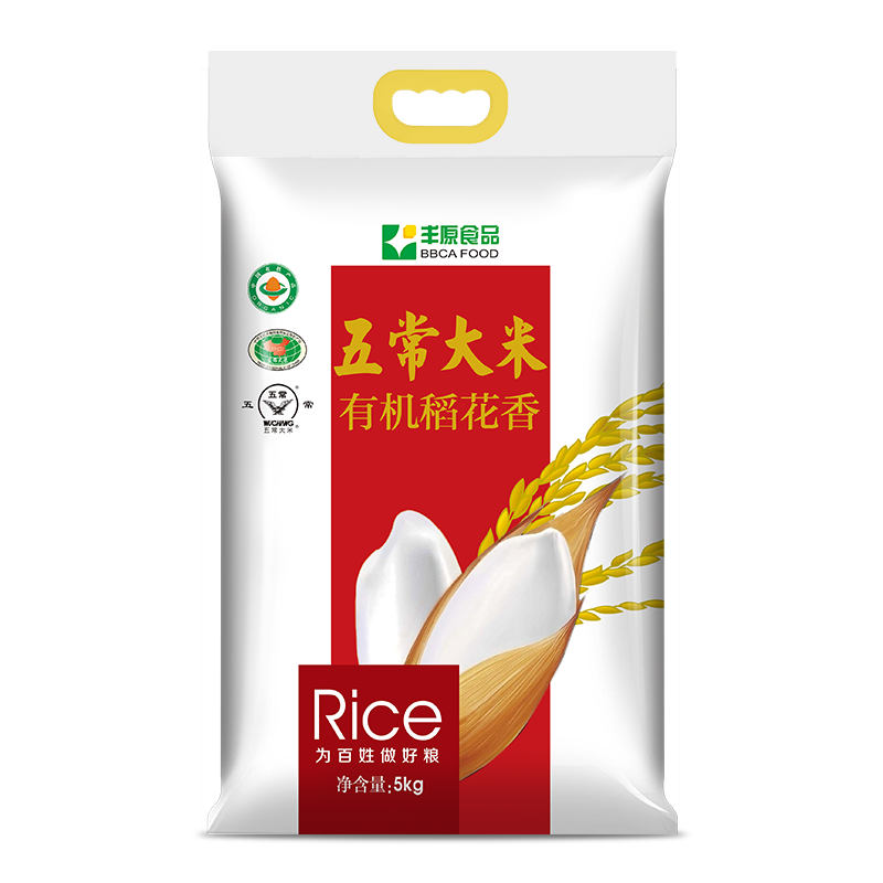 有机稻花香米5KG 东北五常大米